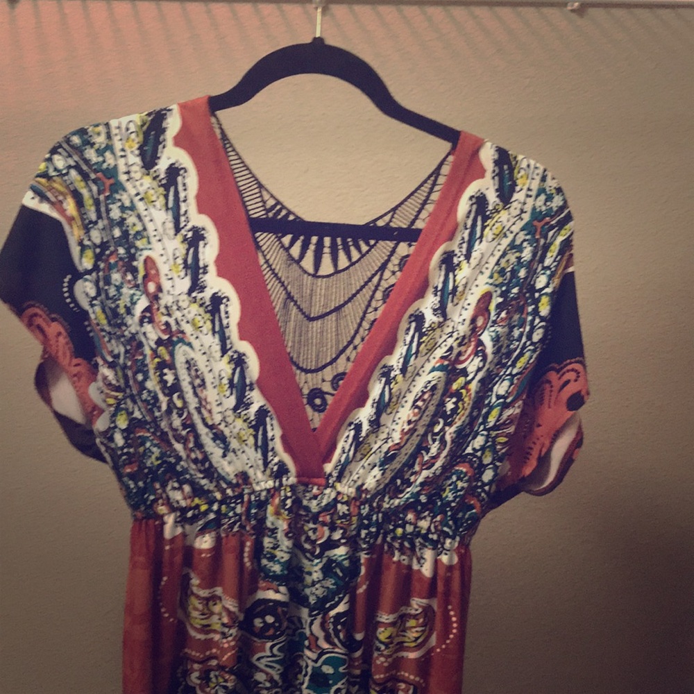 Cute midi, empire waist, summer dress
